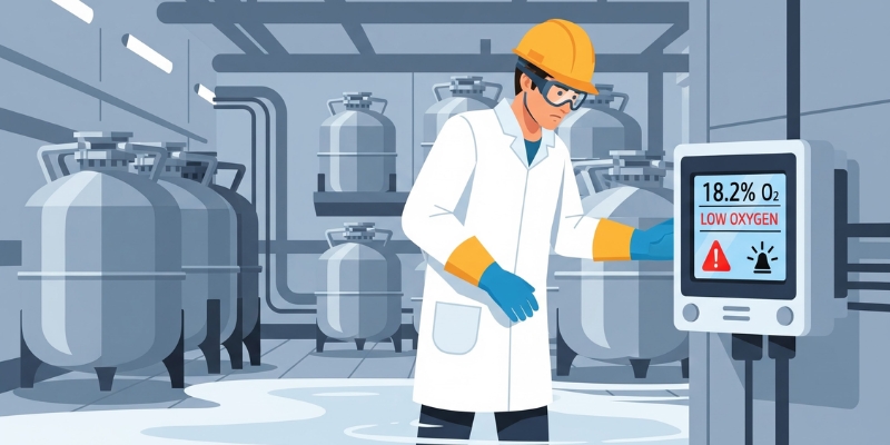 Asphyxiation in Cryogenic Workplaces